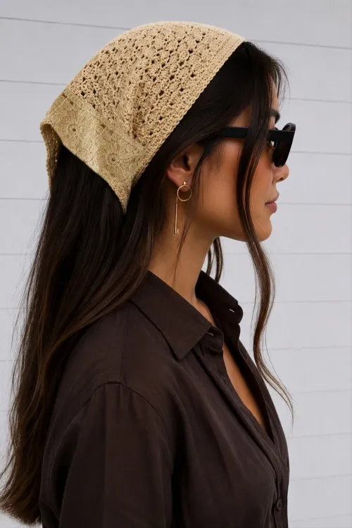 Örme Bohem Bandana