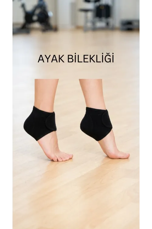 Ortopedik Silikon Tabanlı Çorap Topuk Dikeni Ve Nasır Destekli 2li Set