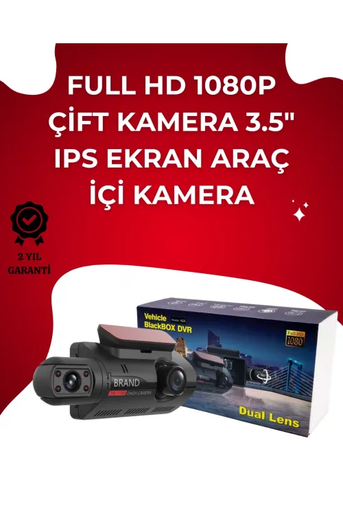 Otomatik Kayıtlı Full Hd Araç Kamerası – Döngüsel Kayıt Ve Hareket Algılama