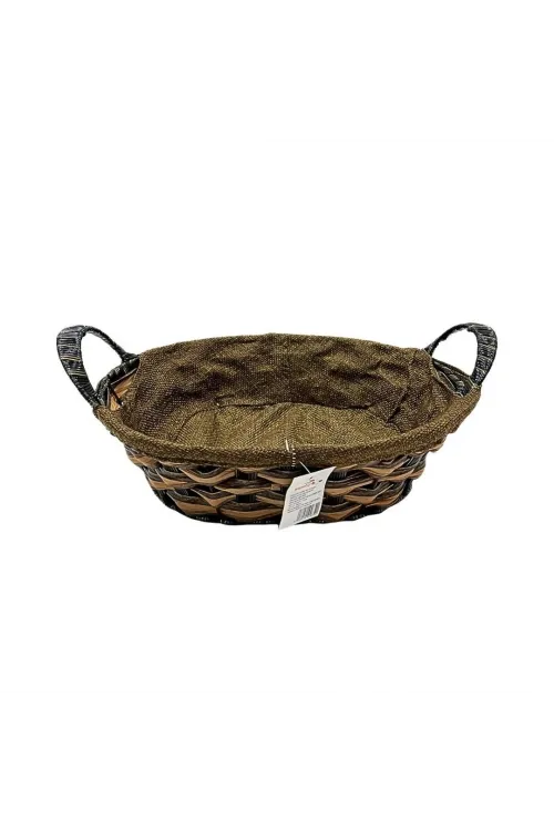 Oval Hasır Ekmek Sepeti