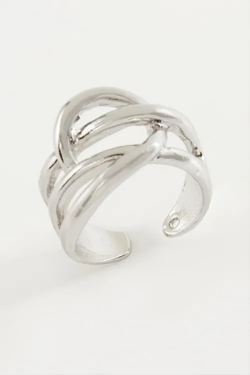 Oval Metal Yüzük