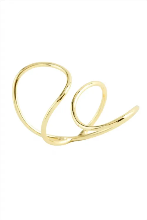 Oval Metal Yüzük