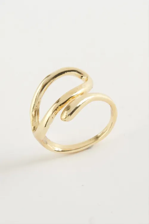 Oval Metal Yüzük