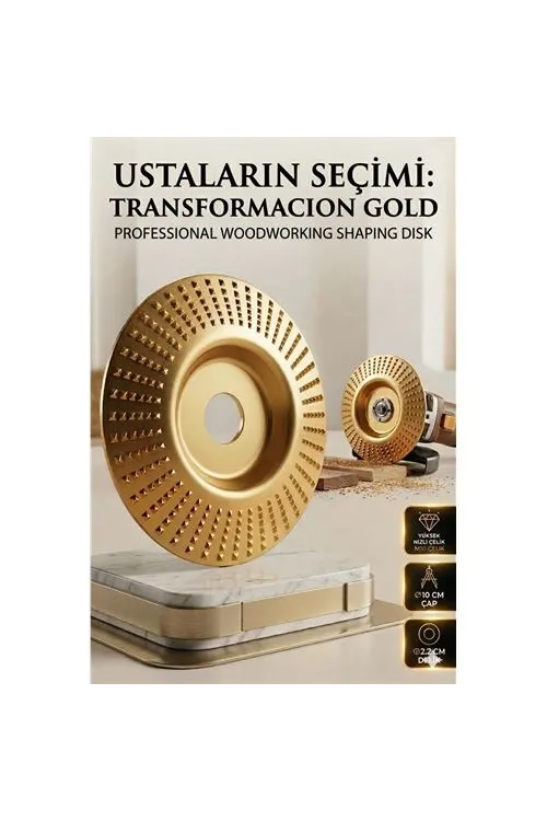 Oval Tip Bombeli Ahşap Törpü Diski  100mm | Tungsten Karbür 723063