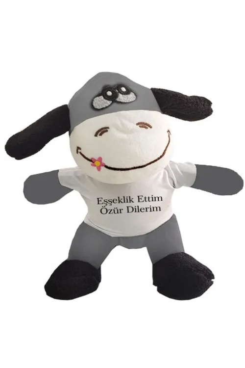 Oyuncak Peluş Eşeklik Ettim Tişörtlü Eşek