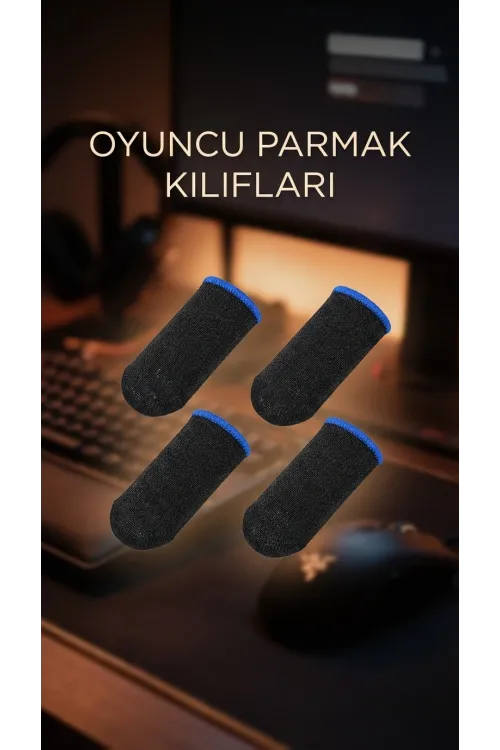 Oyuncu Eldiveni Parmaklık Hassasiyet Dayanıklı Tasarım Ergonomik Kullanım