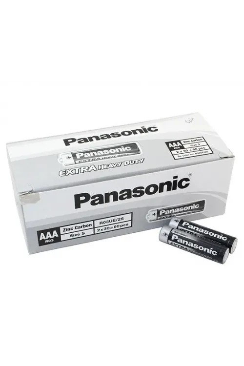 Panasonic Manganez İnce Kalem Aaa Pil 60lı Paket
