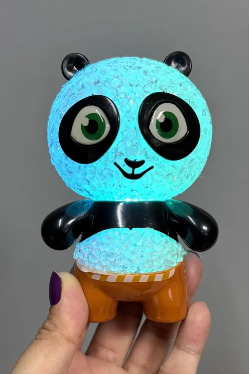 Panda Işıklı Biblo 12 cm