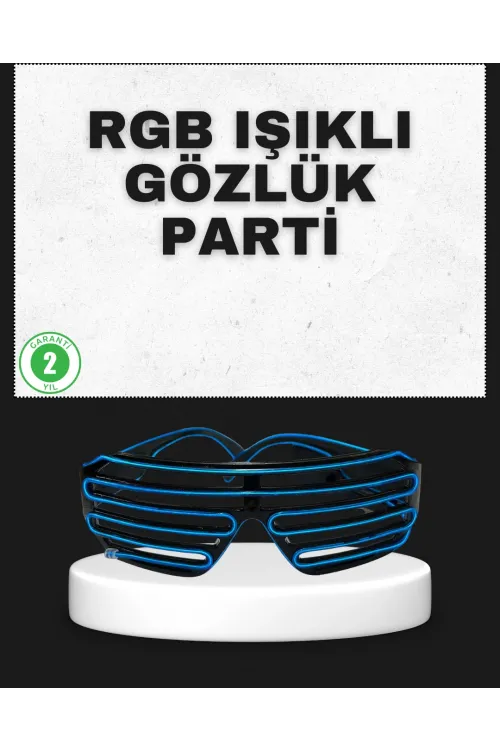 Parti Ve Organizasyonlara Özel Led Işıklı Gözlük