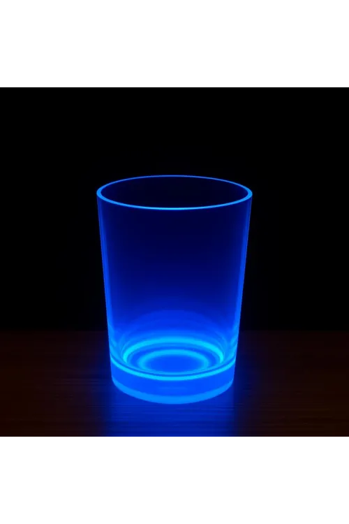 PartyGlow Neon Mavi Bardak 8.5 x 10.5 cm