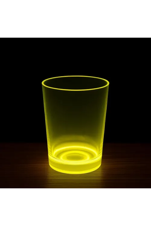 PartyGlow Neon Sarı Bardak 8.5 x 10.5 cm
