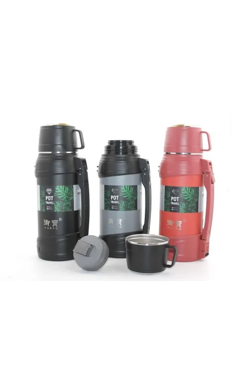 Paslanmaz Çelik Çift Katmanlı Termos 1.6 Lt