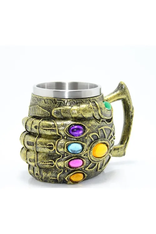 Paslanmaz Çelik Thanos Eli Kupa Bardak