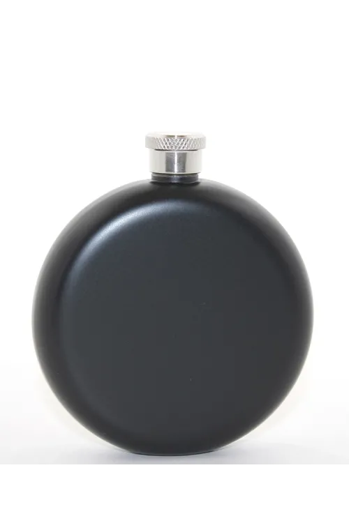 Paslanmaz Çelik Yuvarlak 5 Oz Tekli Matara IEG2678