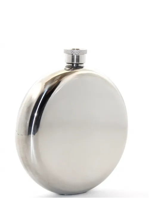 Paslanmaz Çelik Yuvarlak 8 Oz Tekli Matara IEG2677