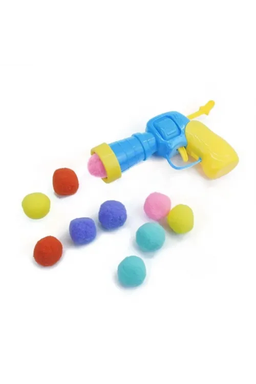 Peluş Top Atan İnteraktif Kedi Oyuncağı