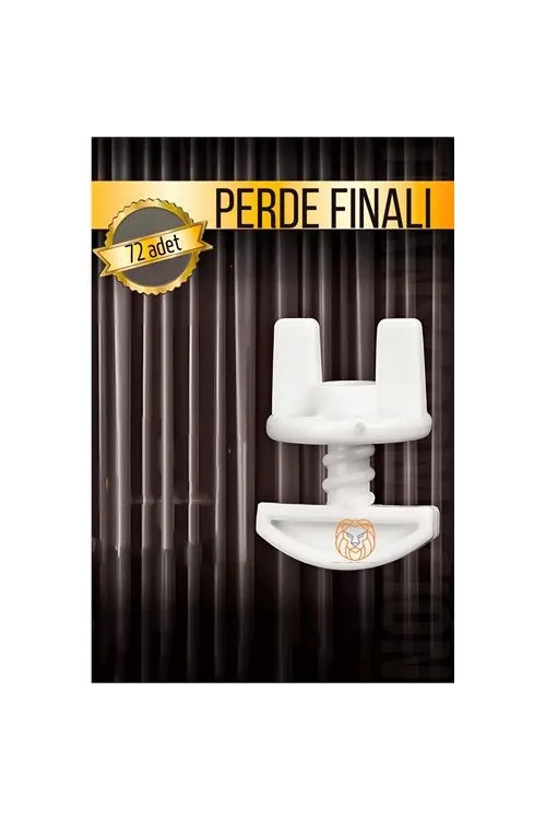 Perde Finali Perde Sonlandırıcı Stop Korniş Finali Sonu 72 Adet 721327