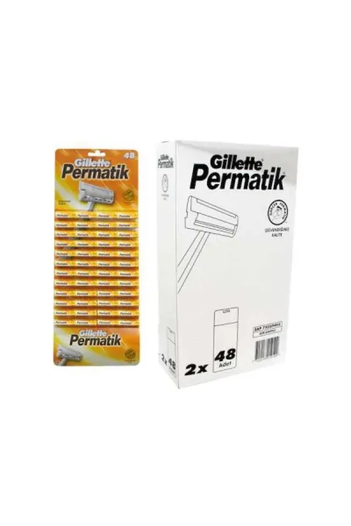 Permatik Tek Saplı Jilet 96 Parça