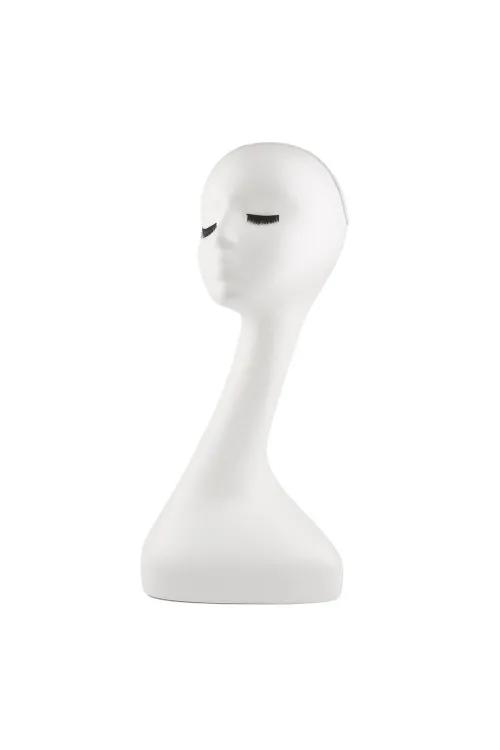 Peruk Mankeni - Beyaz - 50 Cm