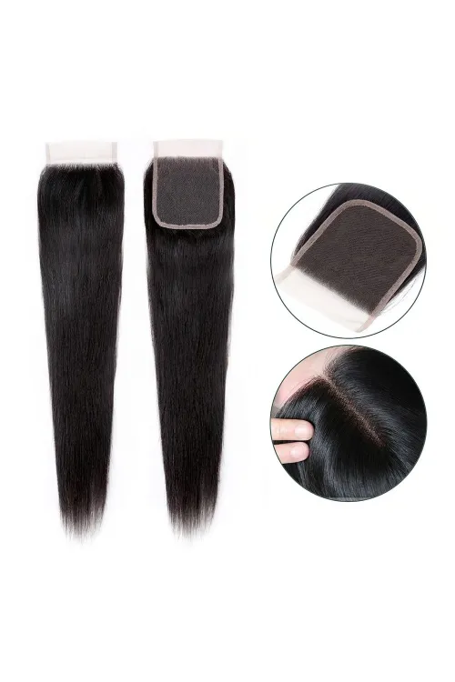Peruk Tepesi Doğal Renk (Closure) 18inch