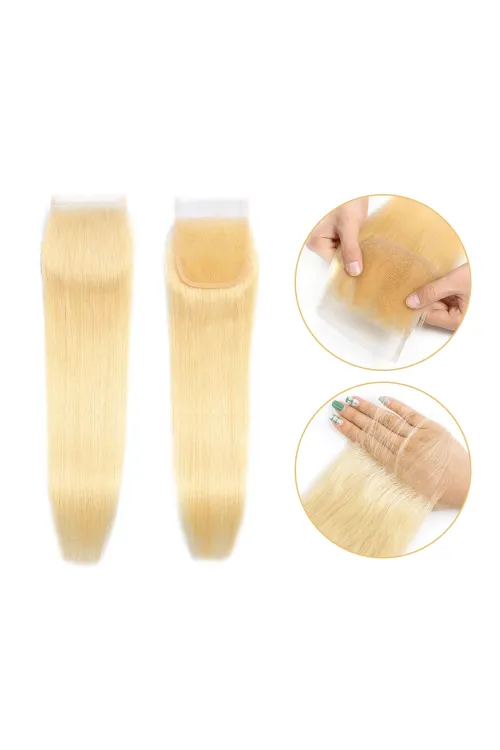 Peruk Tepesi Platin Renk (Closure) 12inch