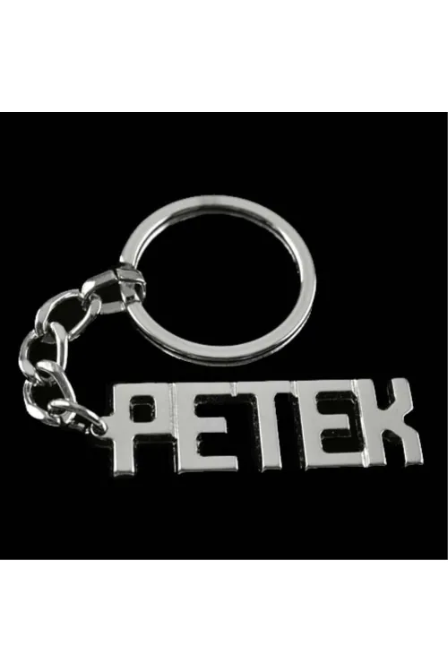 Petek İsimli Anahtarlık