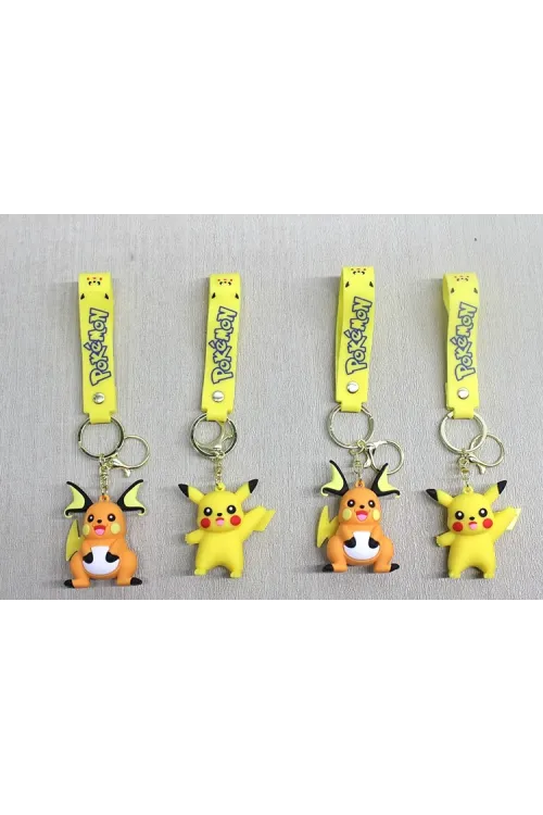Pikachu Silikon Anahtarlık IEG4252
