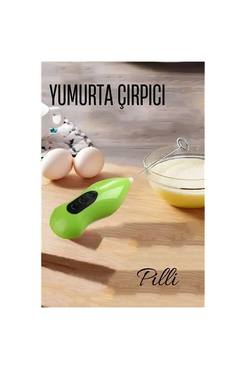Pilli Yumurta Çırpıcı Mini Pilli Mixer Çırpıcı 721588