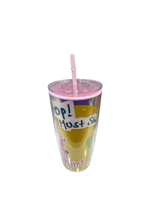 Pipetli Bardak Matara 750 ml