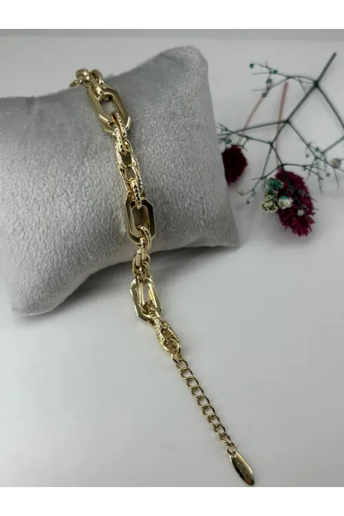    Pirinç Bileklikler 17+3 Cm  - IEG0335