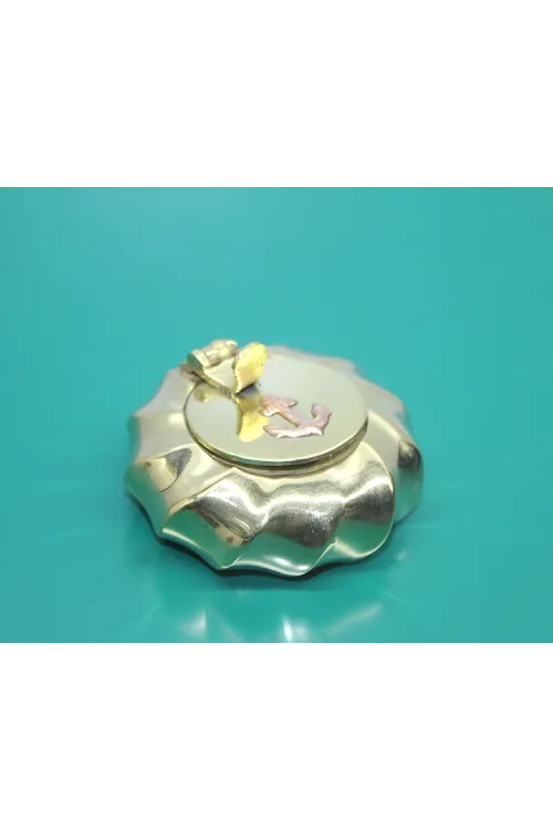 Pirinç Çapalı Kapaklı Küllük 6 Cm