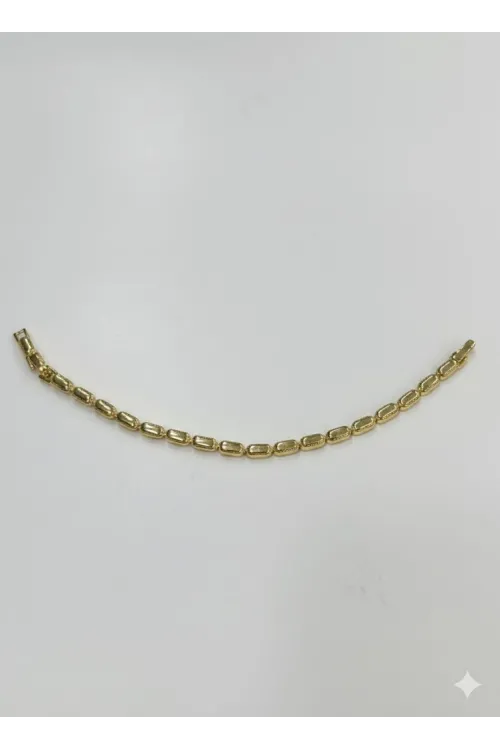    Pirinç Cm Bileklik 17+2 Cm  - Kbl0412