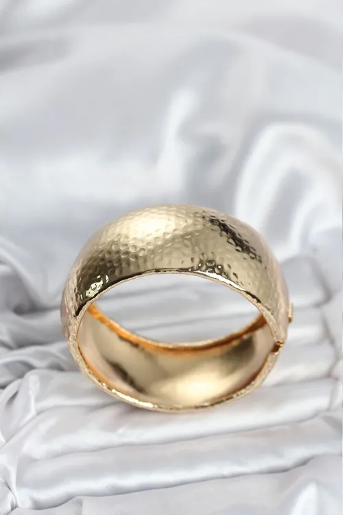 ietaks™ Pirinç Gold Renk Bombeli Vintage Kadın Bileklik
