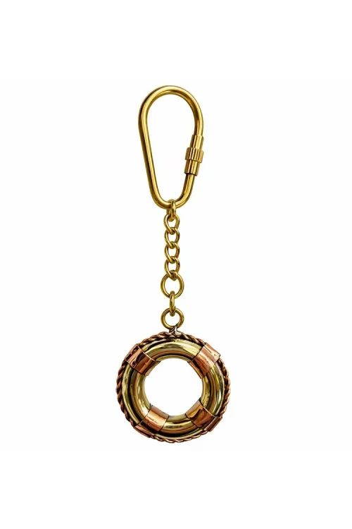 Pirinç Simit Anahtarlık 2475