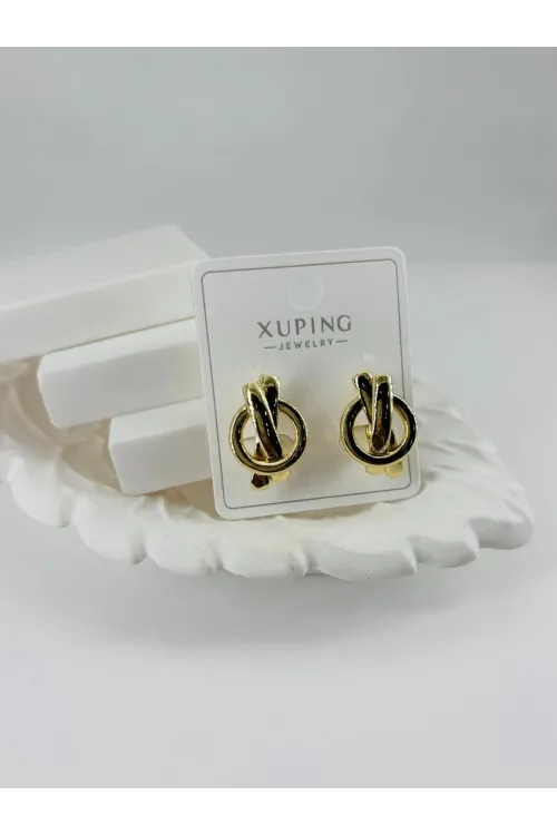 Pirinç Zirkon Küpe - Kp00329