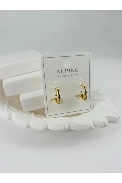 Pirinç Zirkon Küpe - Kp00335
