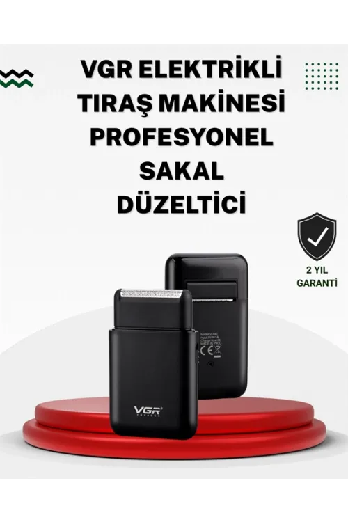 Pistonlu Ve Örgülü Ağ Başlıklı Kart Tipi Traş Makinesi – Hafif, Güvenli, Usb Şarjlı