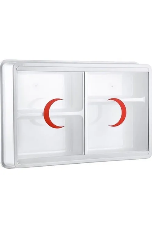 Plastik Ecza Dolabı 35x50x10cm