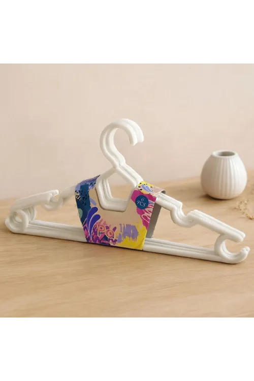 Plastik Elbise Askısı 6lı