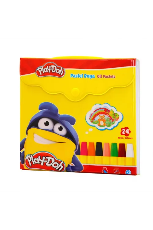 Play-Doh Pastel Boya Çantalı 24 Renk