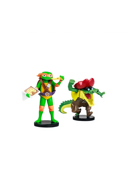 PMI NT2015 Ninja Turtles Toppeez 2li Figür Set Asorti