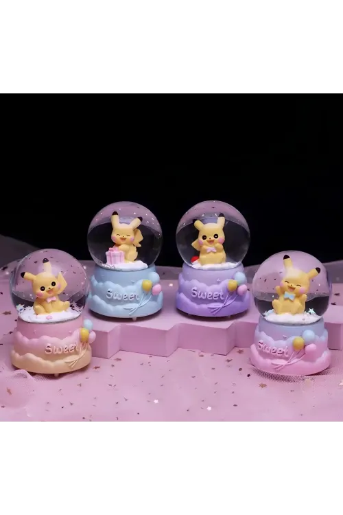 Pokemon Işıklı Kar Küresi 9 Cm IEG3399