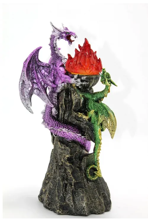 Polyester Ledli Dragon Figürü IEG2335