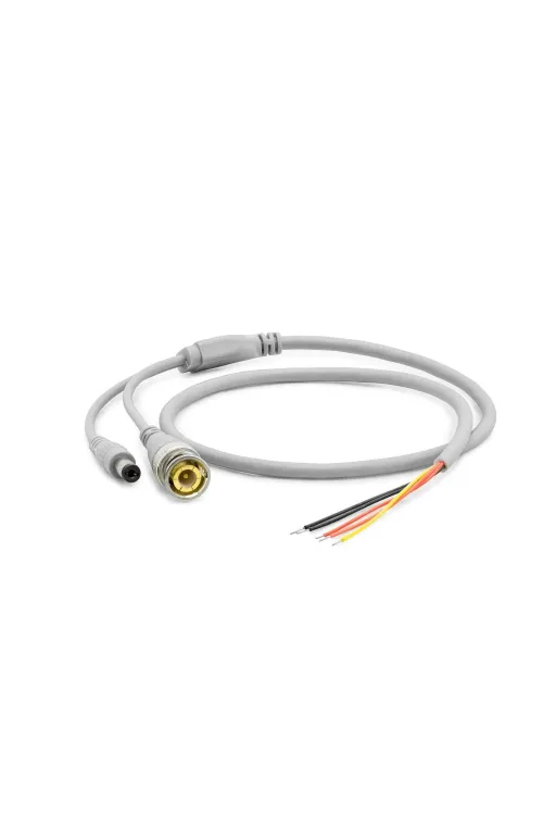 Power Jak Kablo Dc + Bnc 60Cm Beyaz HDX5530
