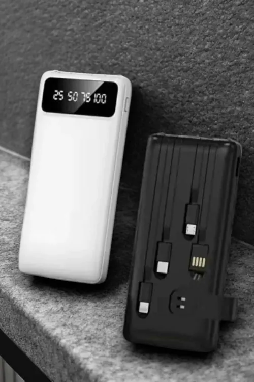 Powerbank 20.000 Mah Lcd Ekran Usb Lightning Type-c Uyumlu İos Ve Android