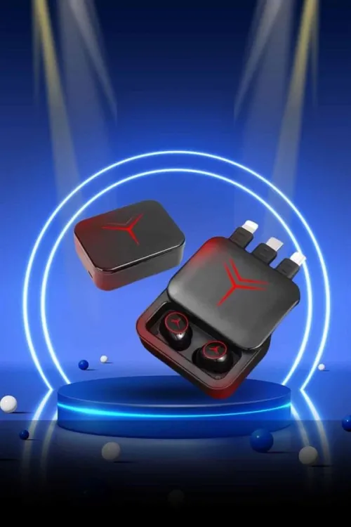 Powerbank Özellikli Bluetooth Kulaklık Ve Nabız Ölçer Akıllı Saat Bileklik Hediyeli