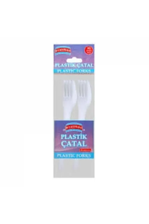 10 Pcs Plastik Çatal IEG04Y4