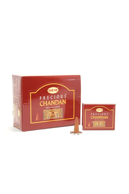 Precious Chandan Aromalı Konik Tütsü