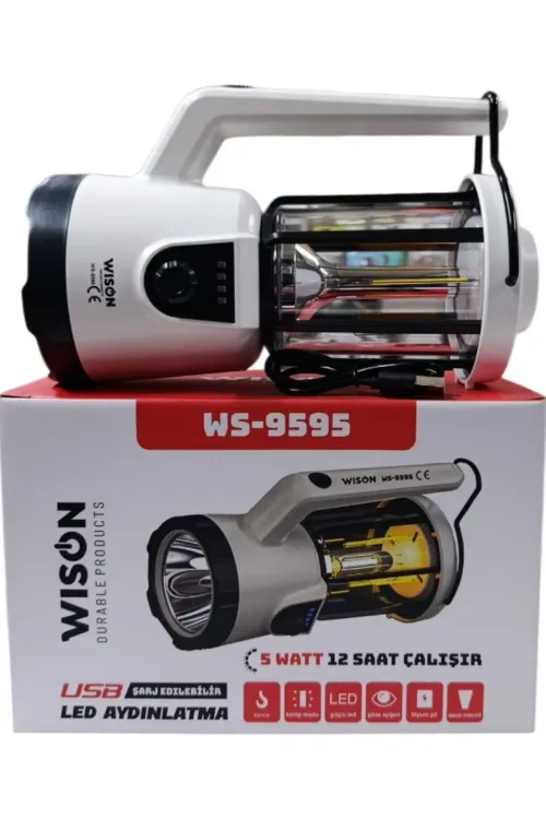 Profesyonel El Feneri &amp; Kamp Lambası | 5w