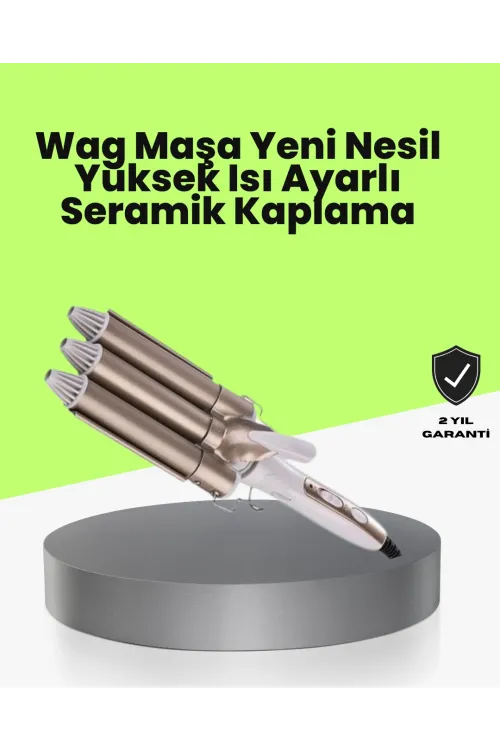 Profesyonel Kullanıma Uygun Bukle Maşası